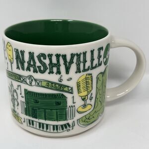 14-Oz Starbucks Been There Series Across The Globe Nashville Coffee Mug 2018